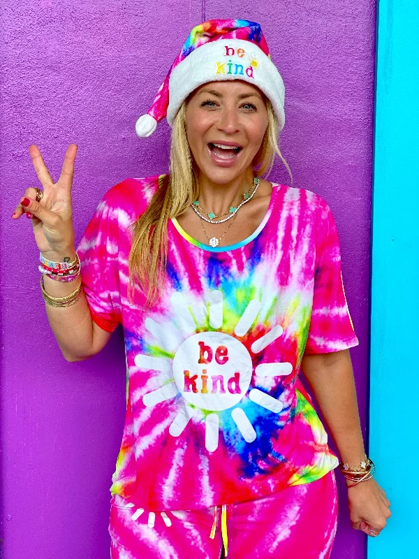 Be Kind Tie Dye Lounge Top