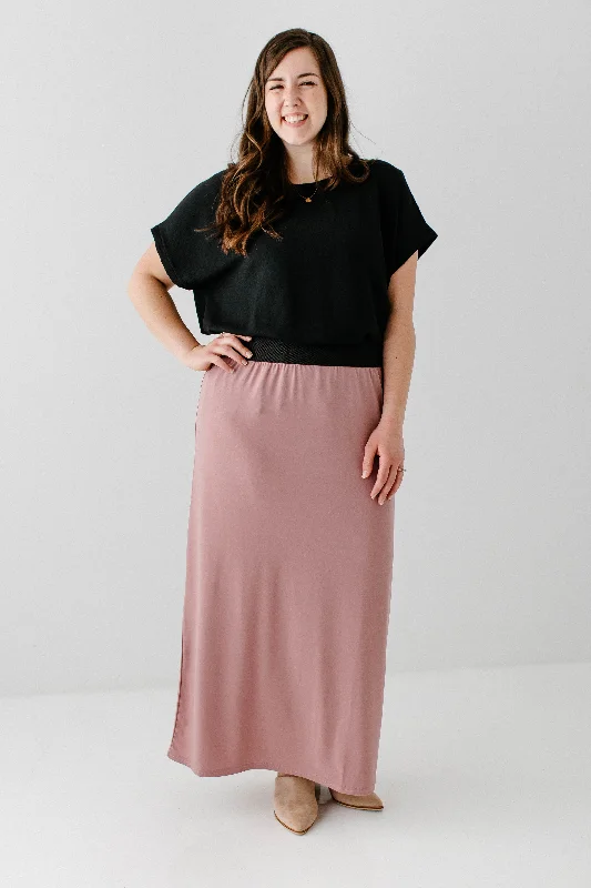 'Claire' Skirt in Lavender Fog FINAL SALE