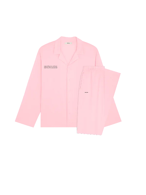 Womens 365 Lightweight Long Pyjama Set —magnolia pink