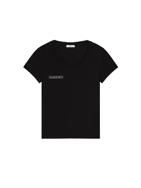 Women's 365 Lightweight Scoop Neck T-Shirt—black