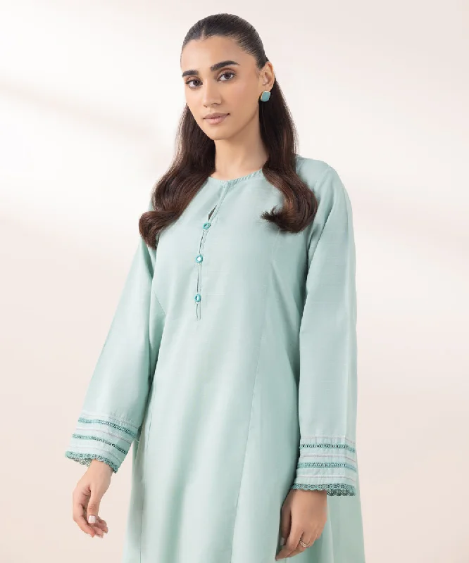 Solid Light Khaddar Shirt