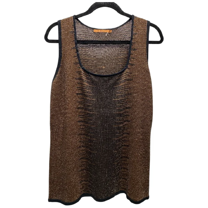 Top Sleeveless By Belldini In Copper, Size: Xl