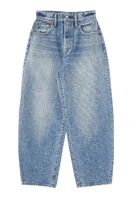 Moussy Denim Ecorse Round Jeans in Blue