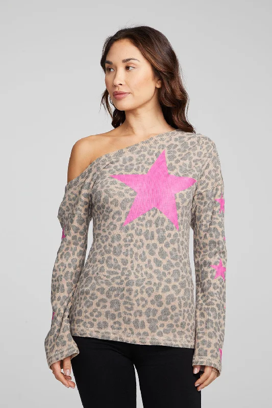 Leopard Star Long Sleeve