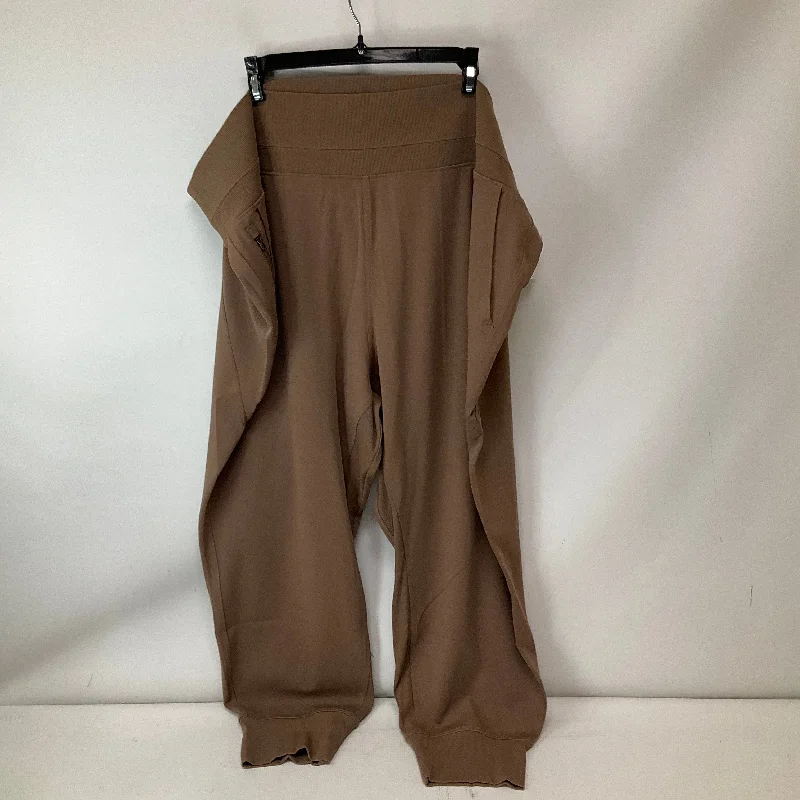 Athletic Pants By Athleta In Brown, Size: 3x