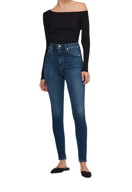 Chrissy Long High Rise Skinny - Morella