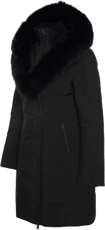 Trish-BX Powder Touch Down Coat with Fox Fur Collar - Women's|-|Manteau en duvet avec col en fourrure de renard Trish-BX Powder Touch - Femme