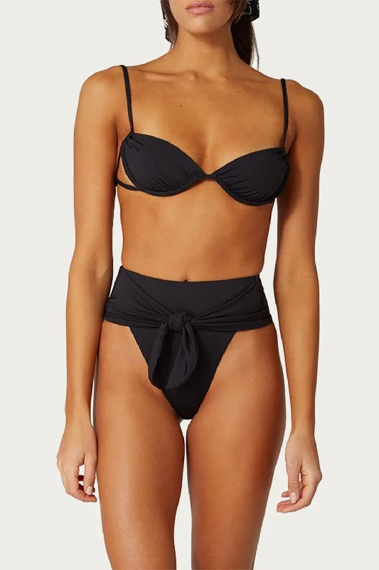 Riviera Bikini Bottom In Black