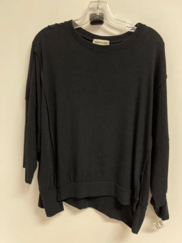 Top Long Sleeve By Clothes Mentor In Black, Size: S