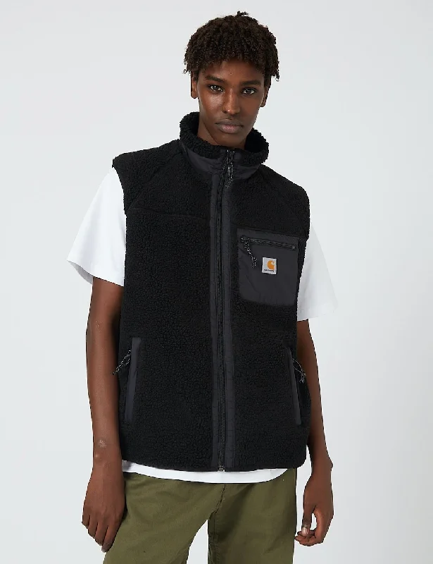 Carhartt-WIP Prentis Vest Fleece Liner - Black/Black