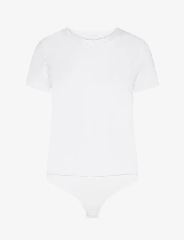 Essential Cotton Crew Bodysuit