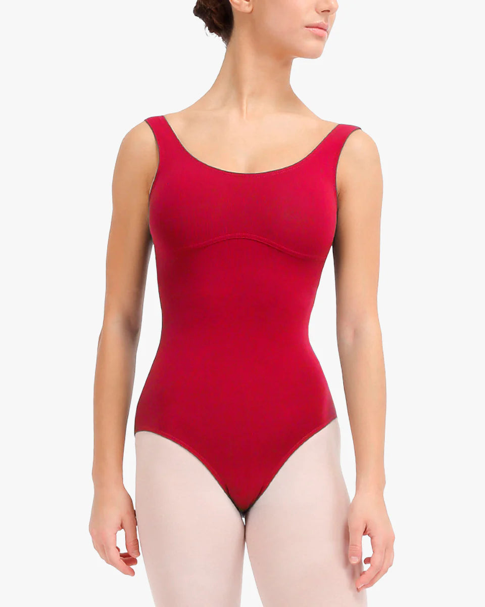 WIDE STRAPS LEOTARD