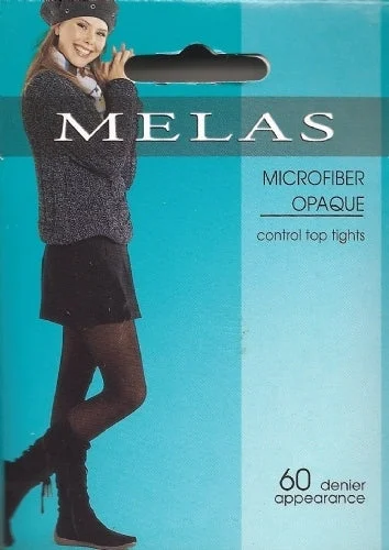 Melas Microfiber Opaque Control 60 Denier Tights - Dark Navy AT-636